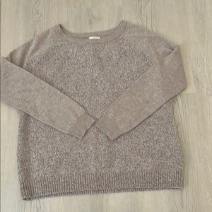 Joie Heathered Pink Crew Neck Sweater